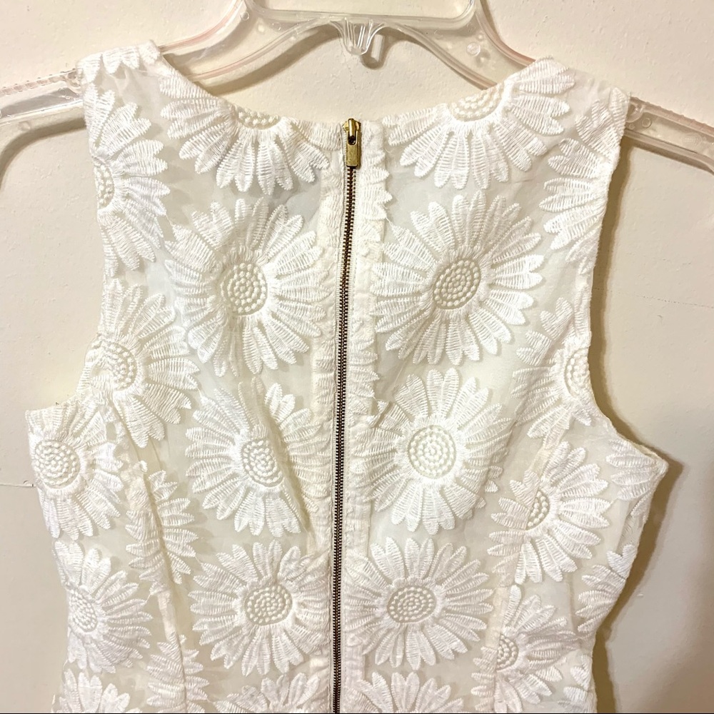 Banana Republic Sunflower Lace Dress - Size 2 - Picture 8 of 12